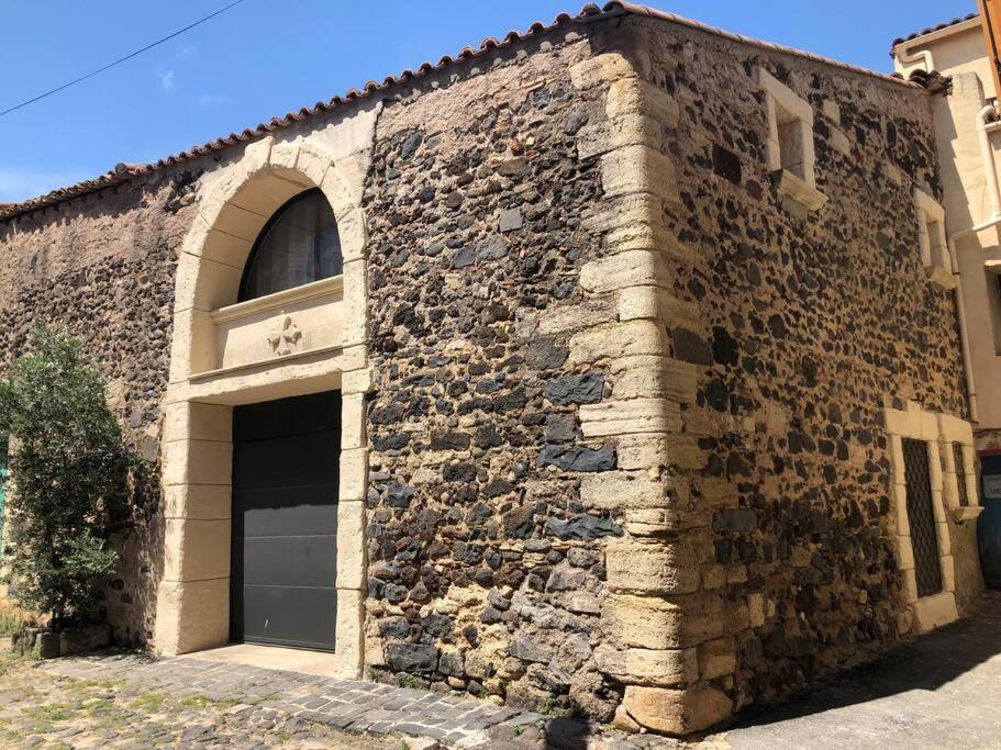 Maison De Village Avec Patio Bessan Exteriör bild